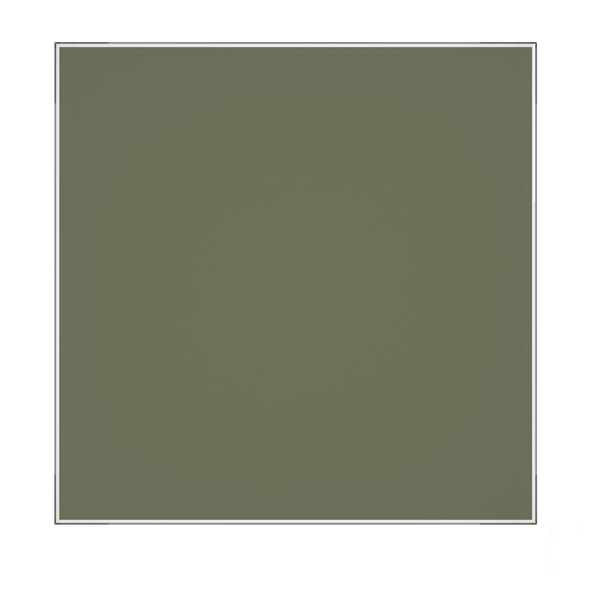 Панель декоративная AEON D100/125 179х179 стекло матовое Olive Green DICITI