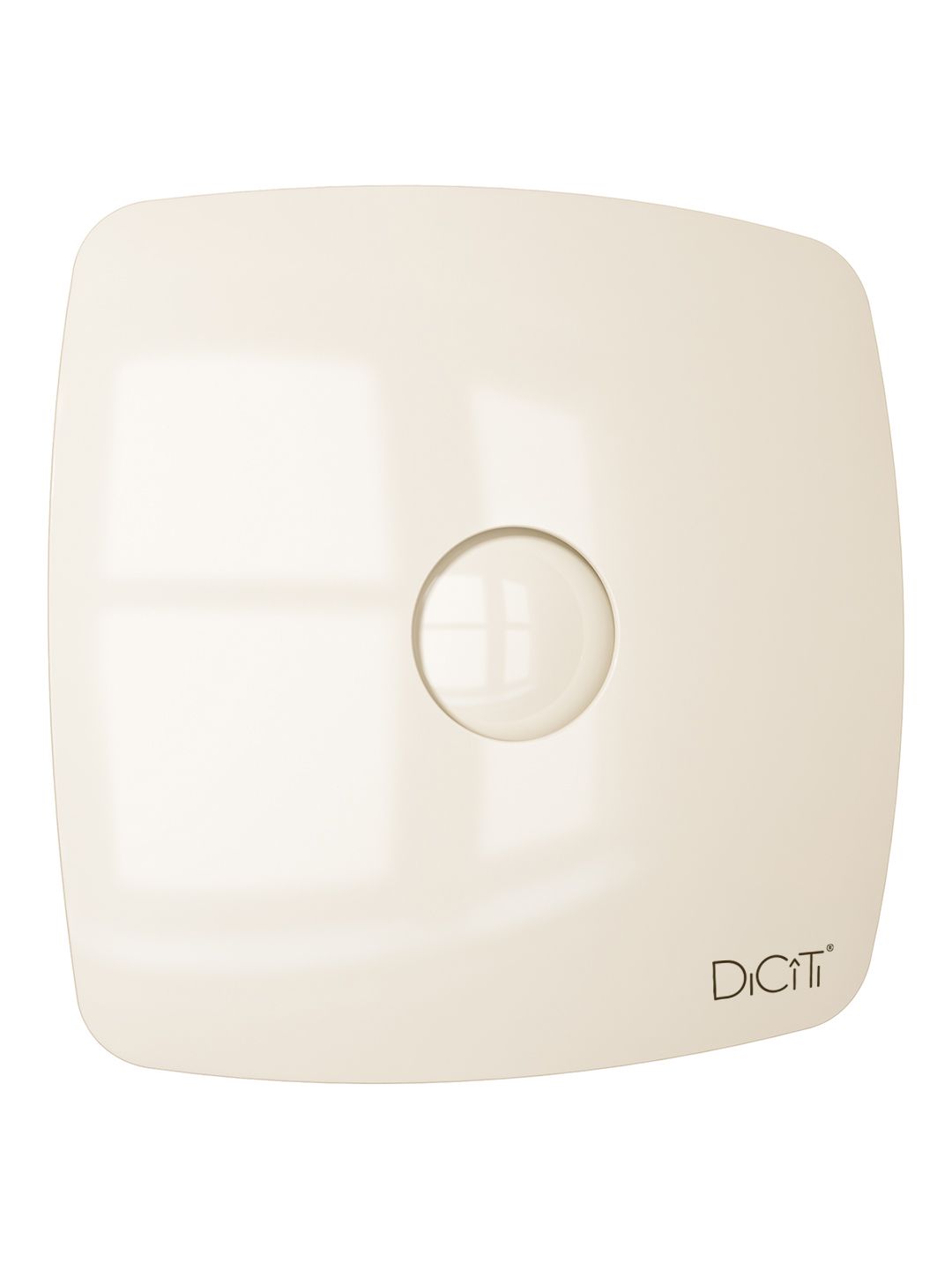 Вентилятор накладной RIO D125 обратный клапан Ivory DICITI