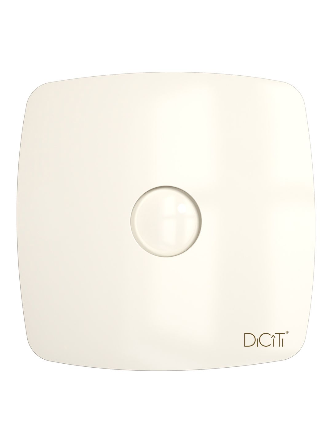Вентилятор накладной RIO D125 обратный клапан Ivory DICITI