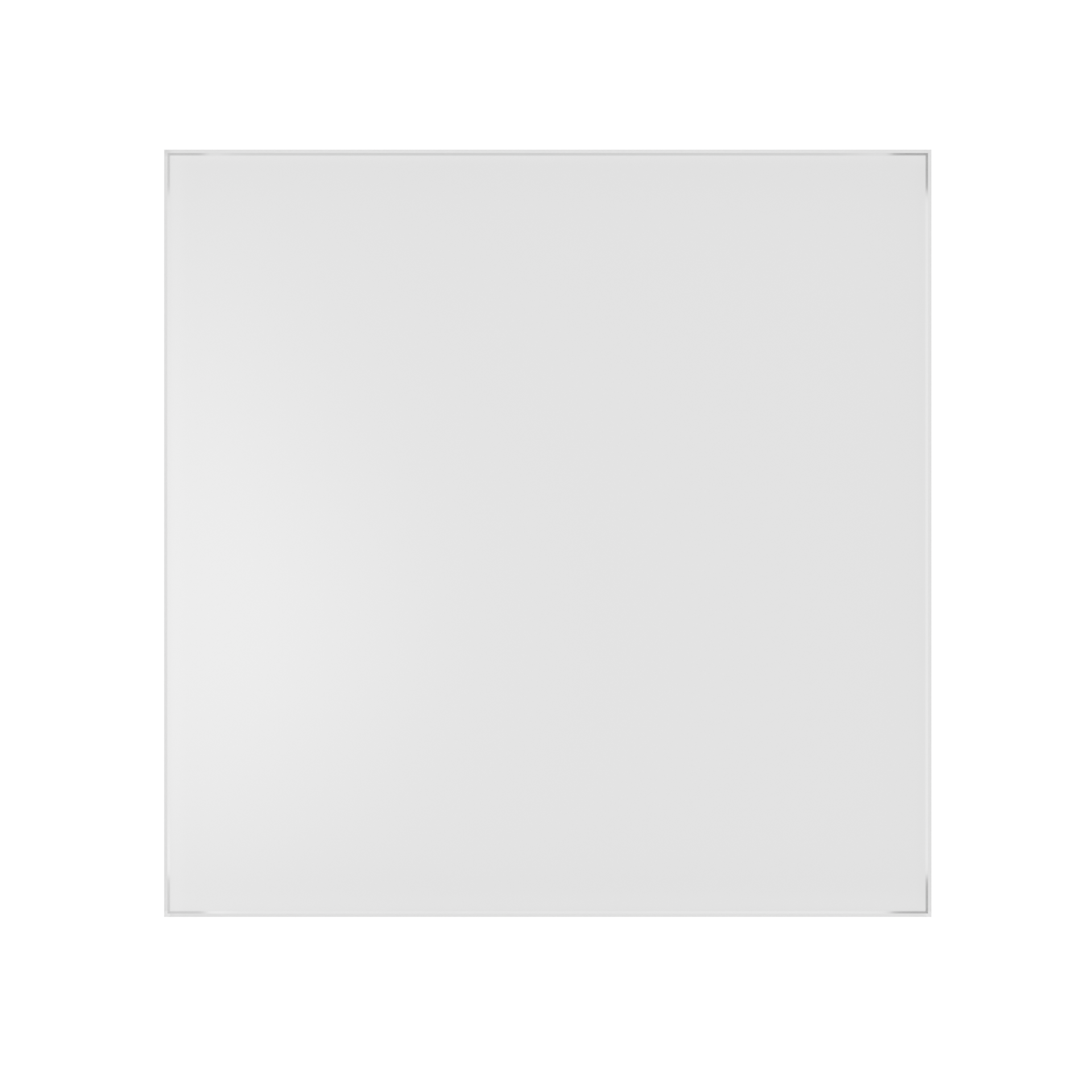 Панель декоративная AEON D100/125 179х179 стекло матовое Pure White DICITI