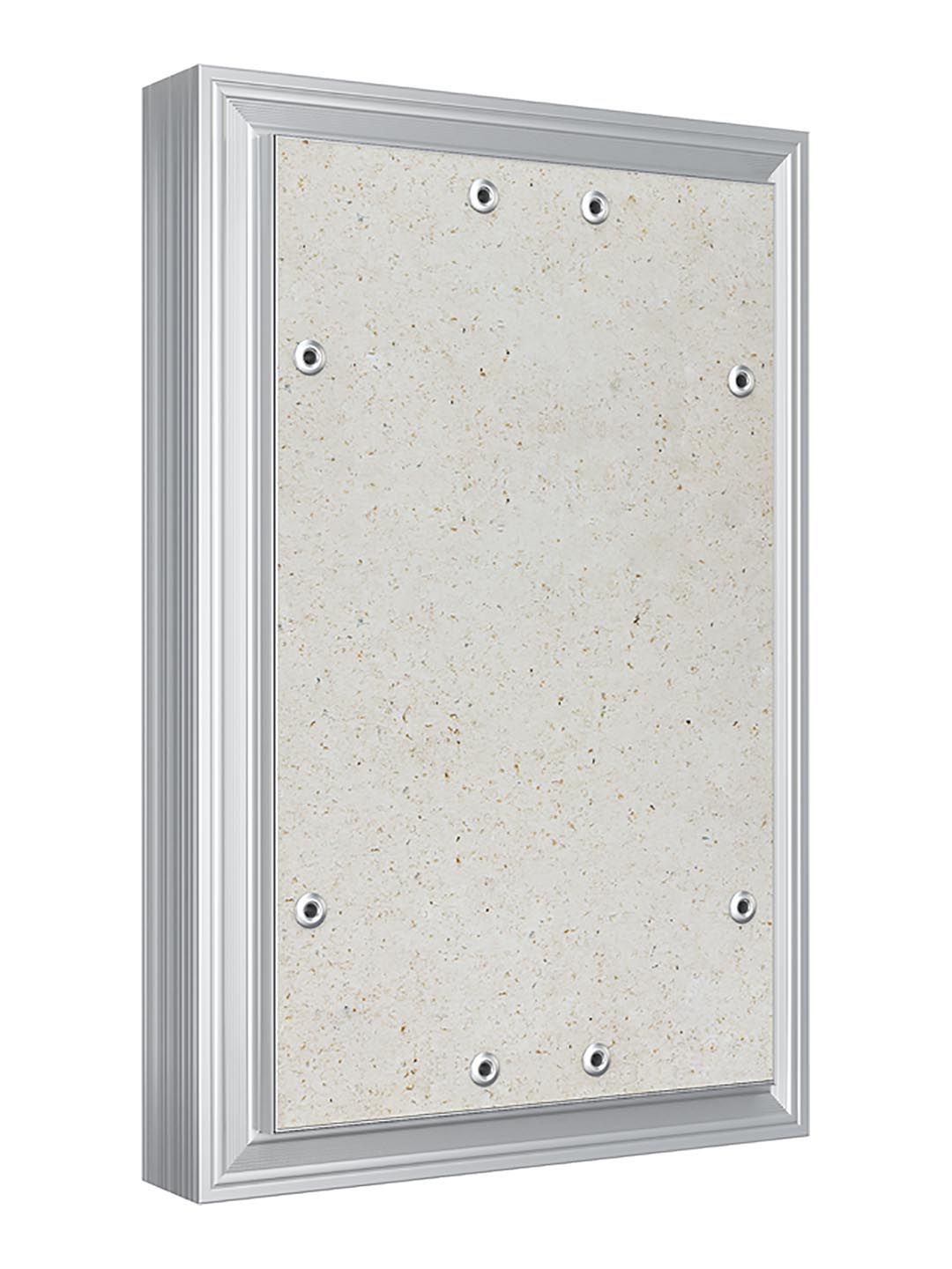 Люк ревизионный D Ceramo Optimum 200х300 скрытый монтаж петля алюминий EVECS