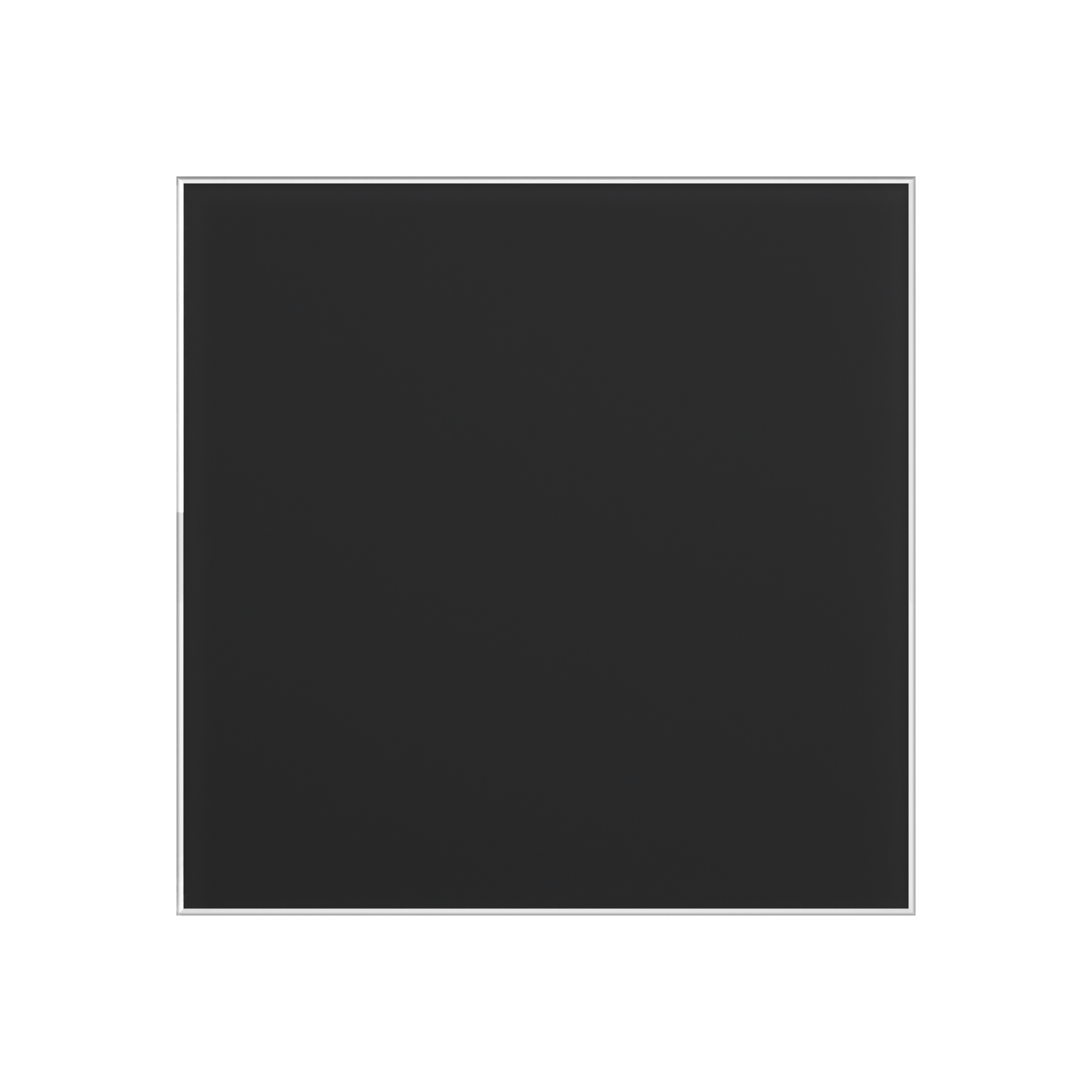 Панель декоративная AEON D100/125 179х179 стекло матовое Black Classic DICITI