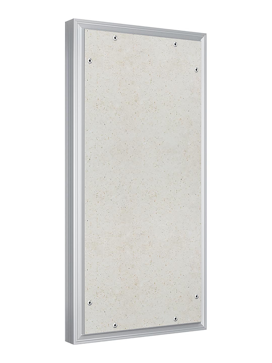 Люк ревизионный D Ceramo Optimum 300х600 скрытый монтаж петля алюминий EVECS