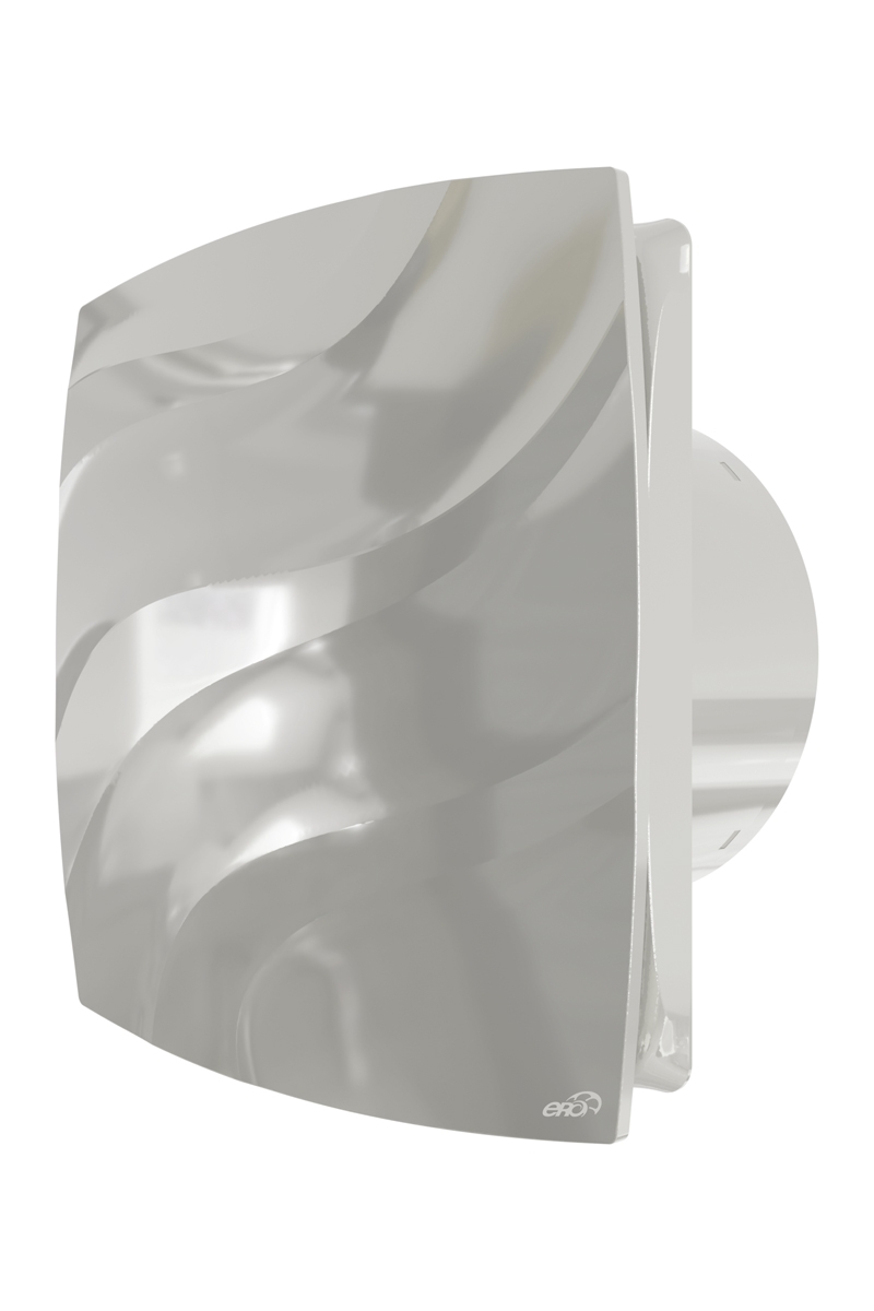 Вентилятор накладной WAVE 120C Gray обратный клапан ERA